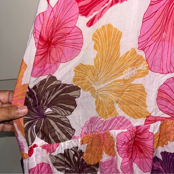 TIARE HAWAII New Moon Maxi Backless Dress Waimea Coral (D11) - Picture 5 of 9